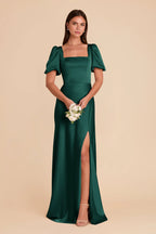 Selene Emerald alternate view 2 bridesmaid dress