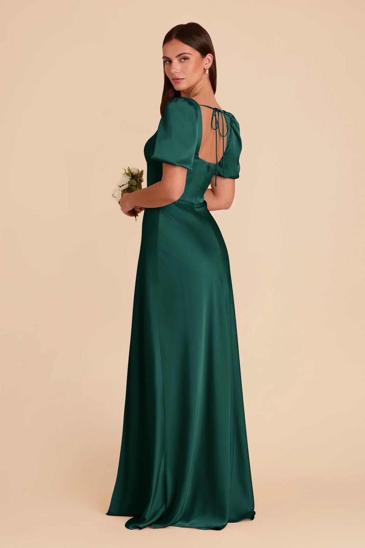 Selene Emerald alternate view 4 bridesmaid dress