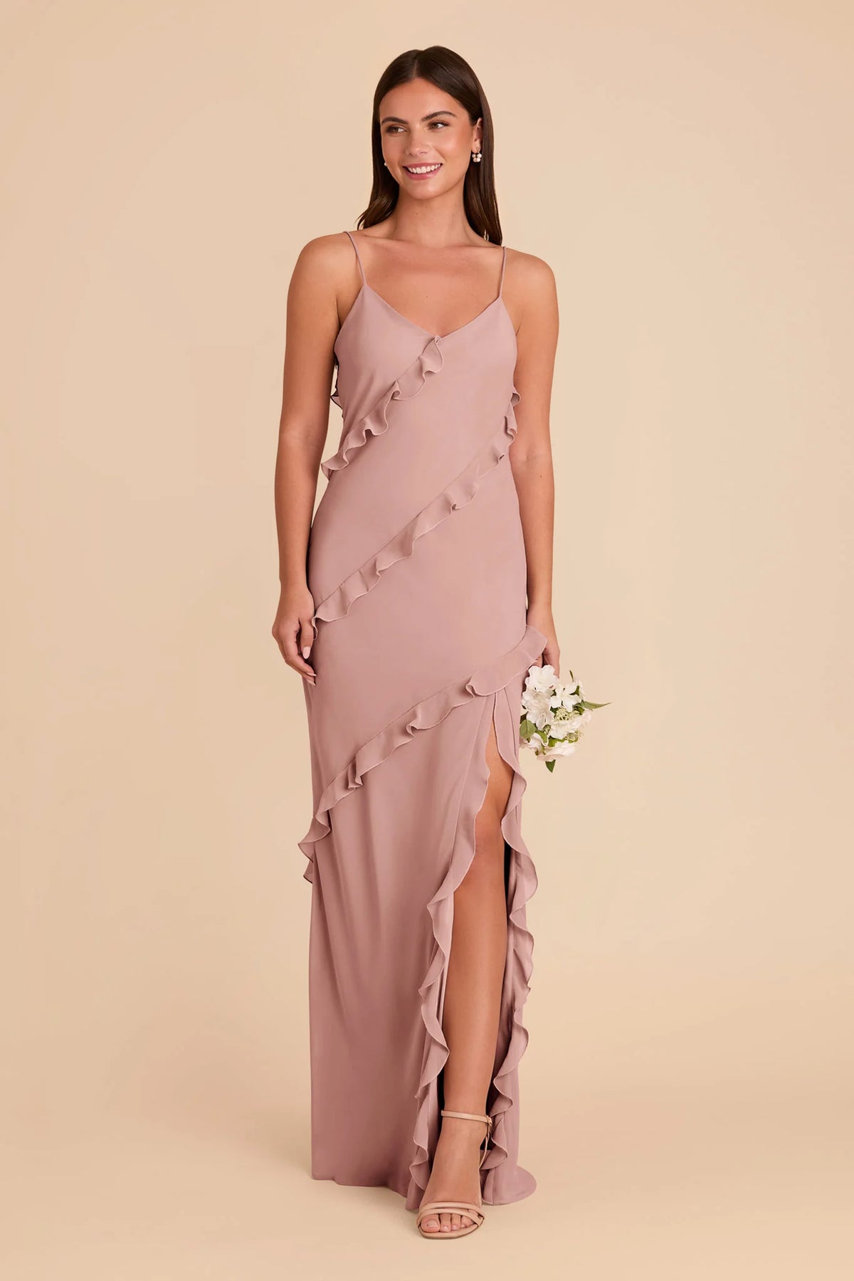 Vivienne English Rose alternate view 2 bridesmaid dress
