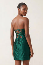 Orange Sheath Sweetheart Sequined Cut Out Short Homecoming & Cocktail Dresses