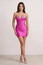 Yellow Sweetheart Sheath Satin Corset Homecoming Dress With Pearl