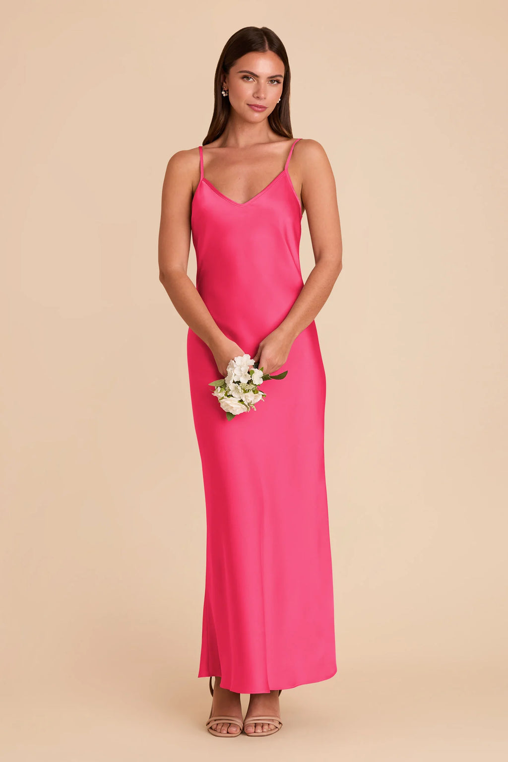 Amara Fuchsia alternate view 2 bridesmaid dress