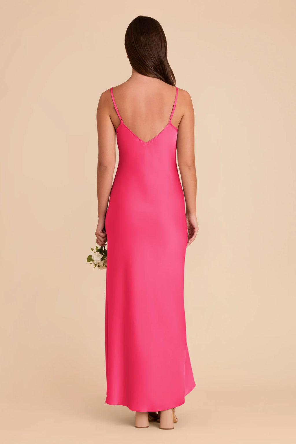 Amara Fuchsia alternate view 3 bridesmaid dress