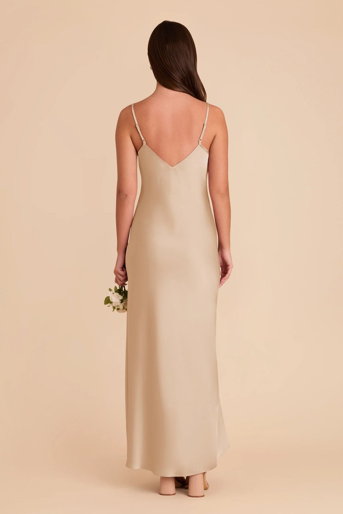 Amara Gold alternate view 4 bridesmaid dress