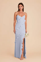 Vivienne Ice Blue alternate view 2 bridesmaid dress