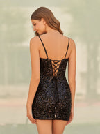 Eulalie Black detail 7 homecoming dress