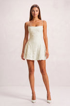 Fiorella Ivory detail 2 homecoming dress