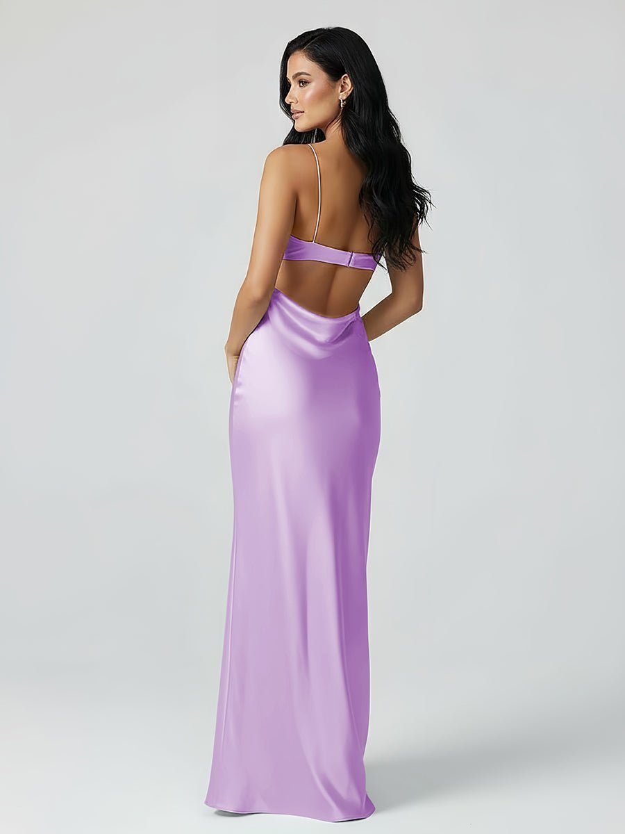 Calista Lilac detail 1 evening dress