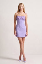 Mint Green Spaghetti Straps Sheath Satin Mini Homecoming Dress