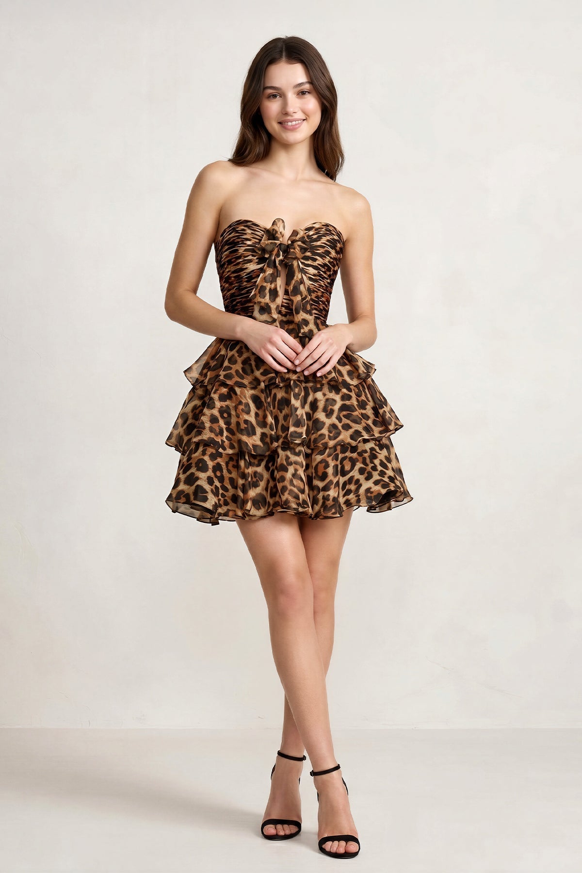 Winifred Leopard detail 2 homecoming dress