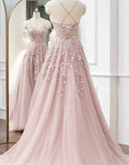 Vasilisa Blush Pink detail 1 prom dress
