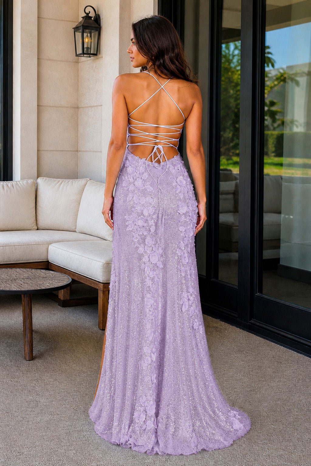 Violetta Fern detail image 8 prom dress