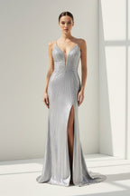 Bellamy Olive detail image 4 prom dress