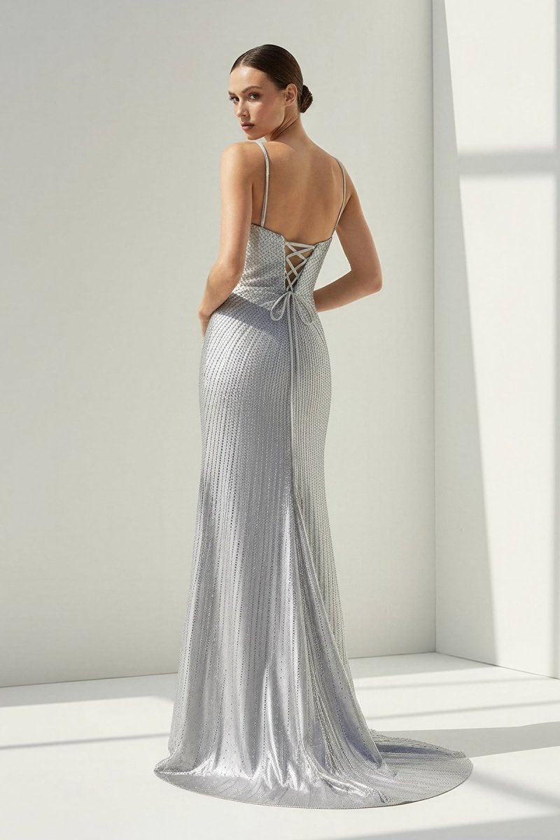 Bellamy Olive detail image 5 prom dress