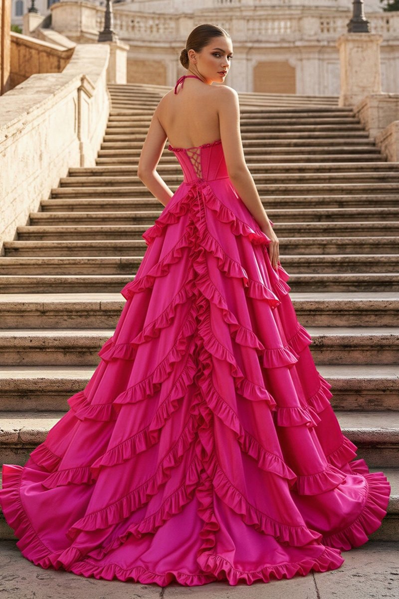 Hannelore Blue detail image 2 prom dress