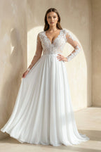 Bellamy Mae Diamond White front view wedding dress
