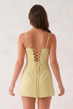 Mint Green Spaghetti Straps Sheath Satin Mini Homecoming Dress
