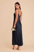 Amara Navy alternate view 3 bridesmaid dress