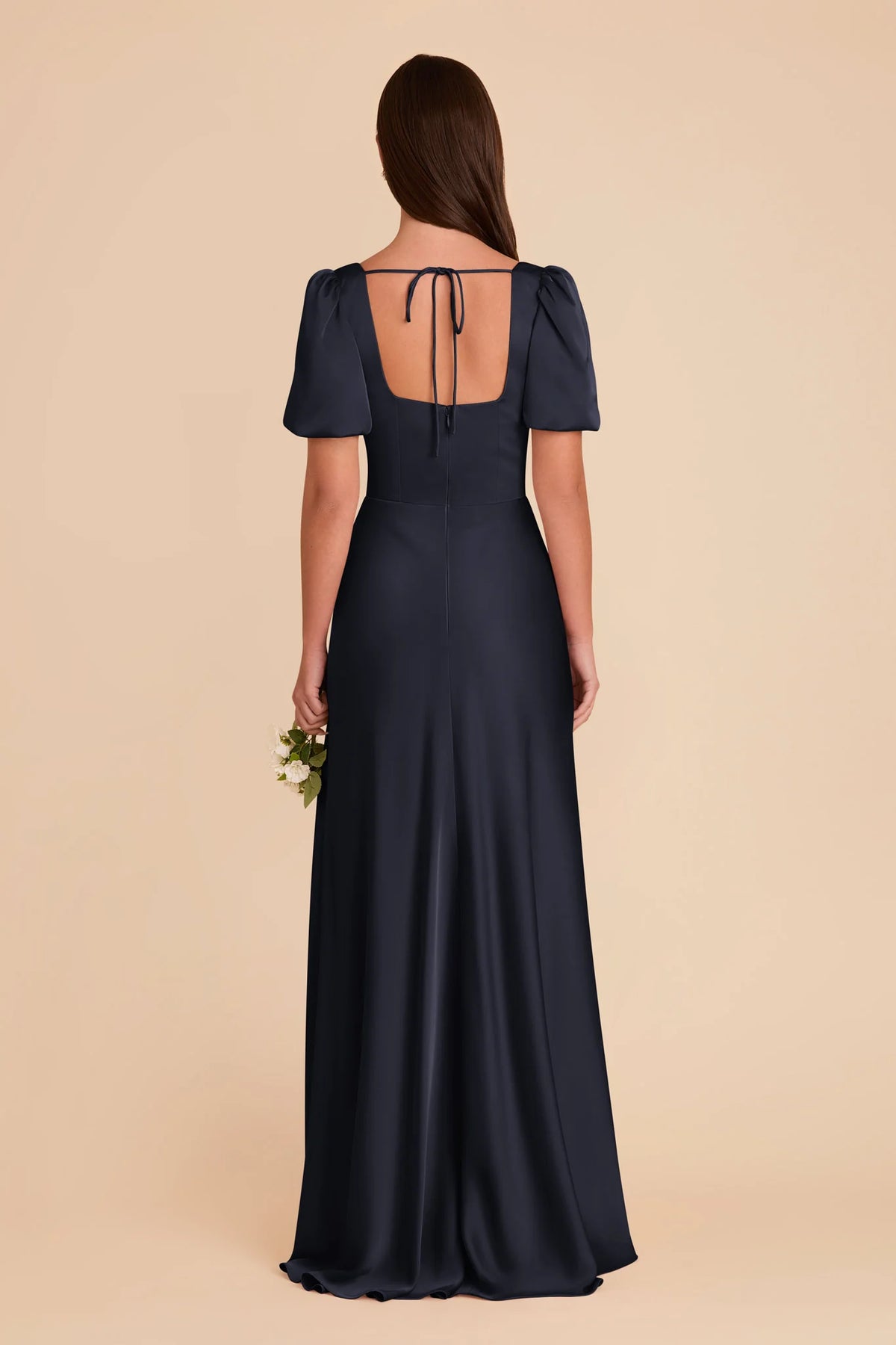 Selene Navy alternate view 5 bridesmaid dress