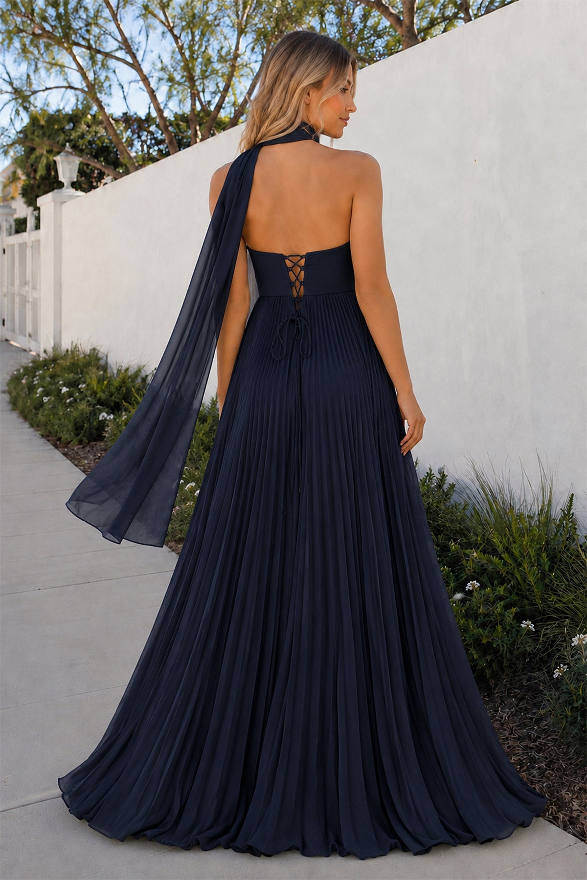 A Line Light Pink Sweetheart Chiffon Long Formal Prom Gown