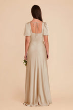 Selene Neutral Champagne alternate view 5 bridesmaid dress