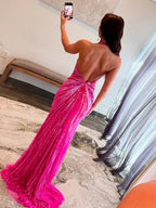 Amabel fuchsia detail 1 prom dress