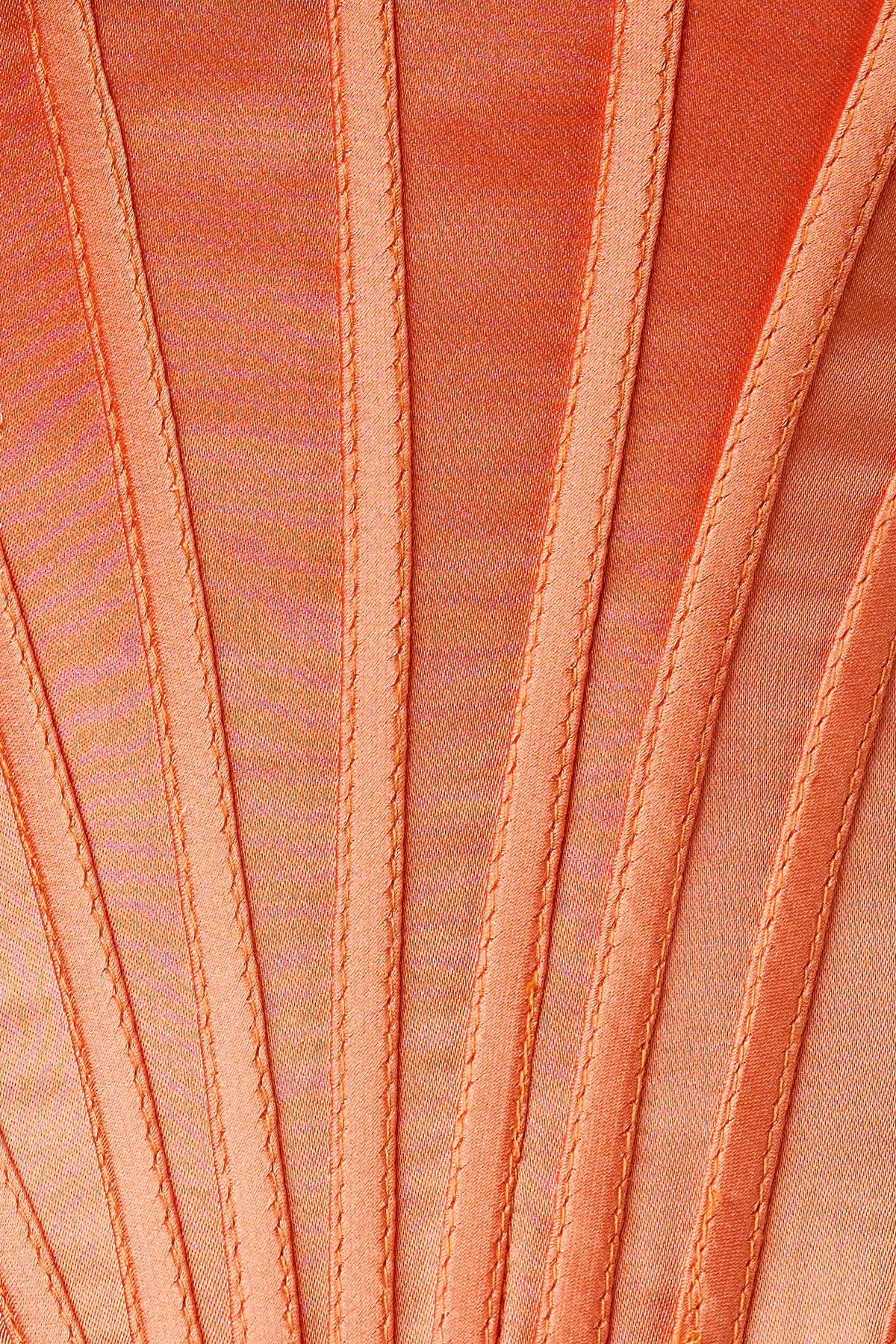 Zinnia Orange detail 2 homecoming dress