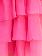 Yellow A Line Chiffon Ruffles Sweetheart Short Homecoming Dresses with Bow