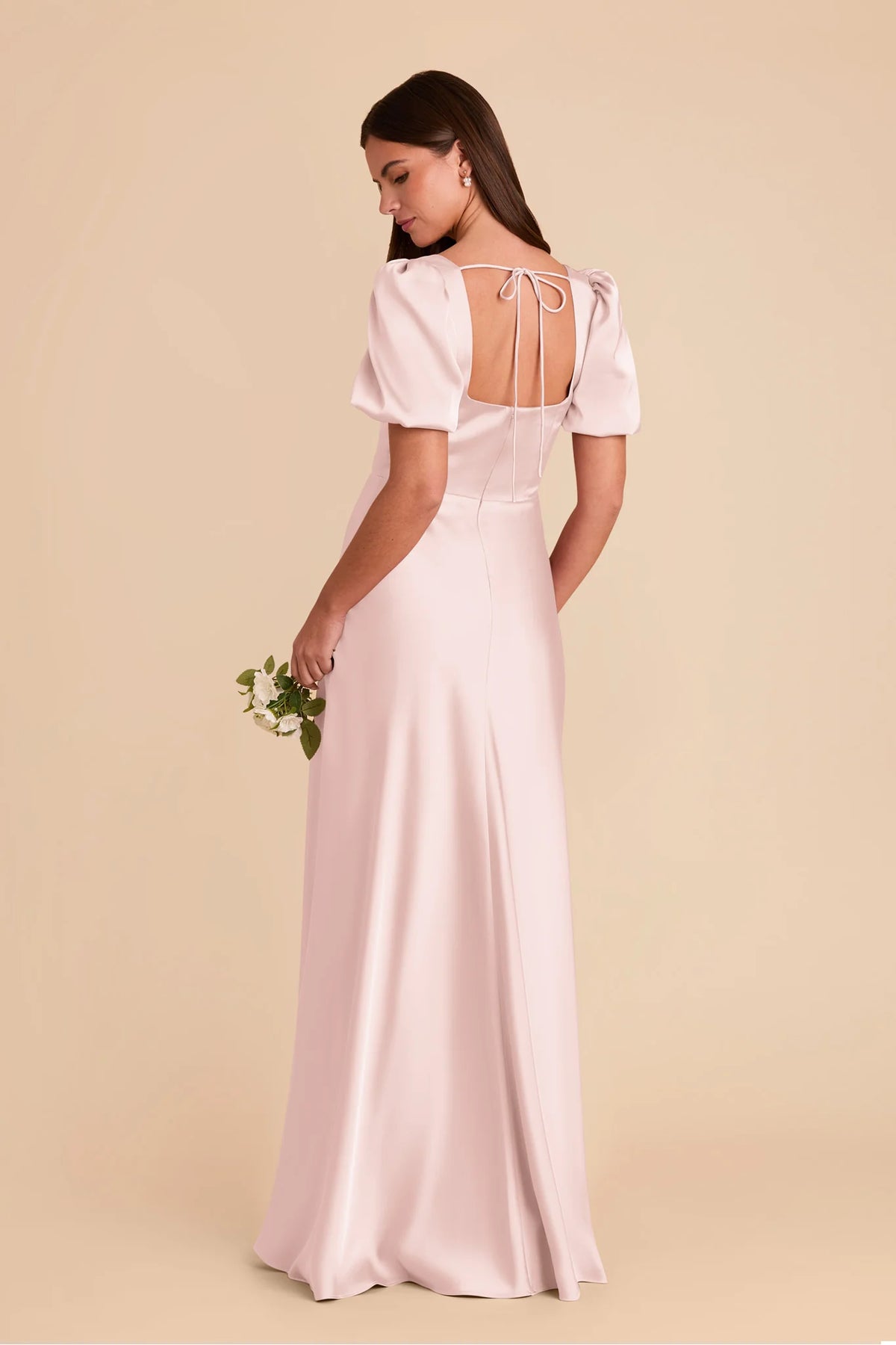 Selene Pale Blush alternate view 3 bridesmaid dress