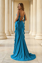Gisella navy blue detail 1 prom dress