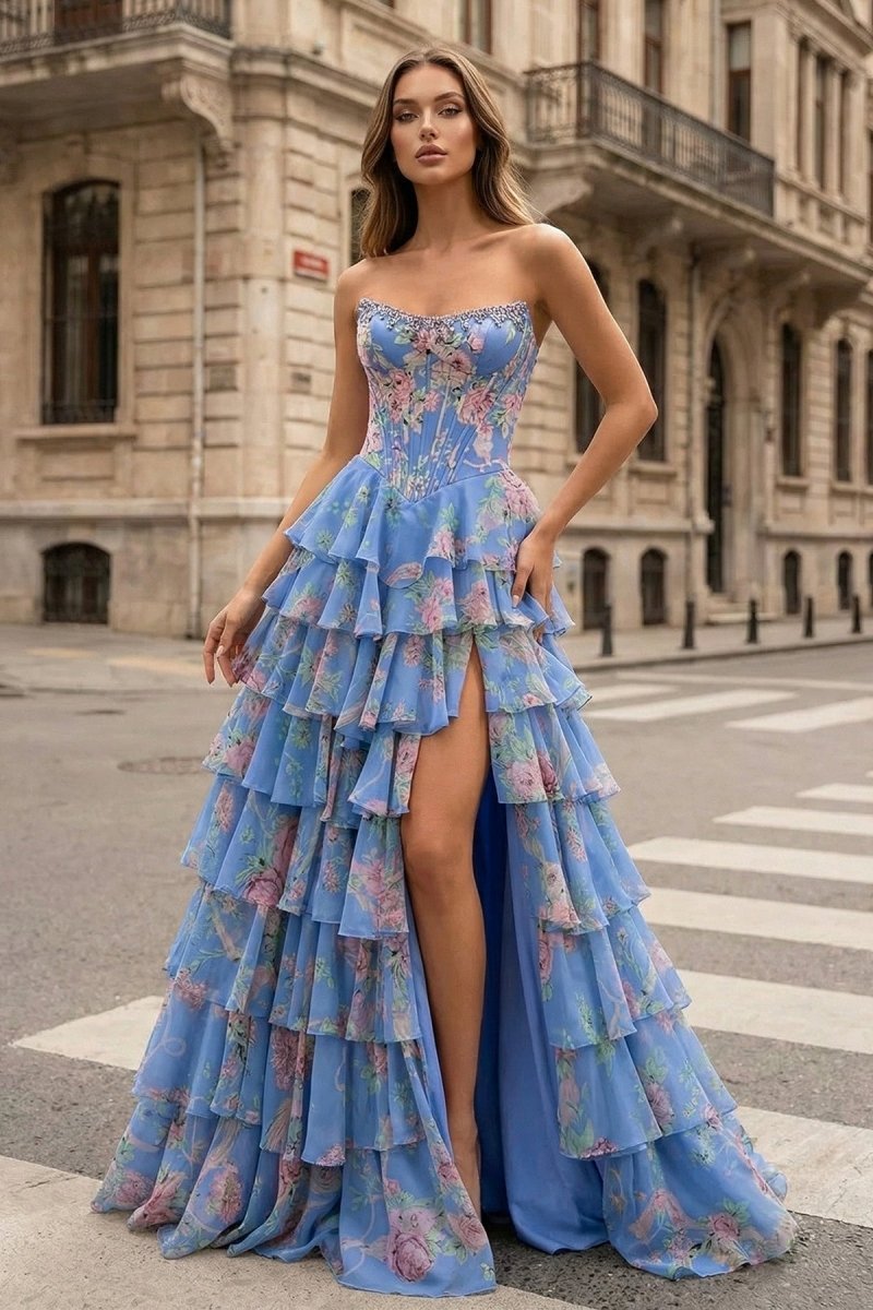 Ophelina aqua detail 4 prom dress