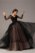 Elegant A Line Court Train Tulle Wedding Dress Wedding Dress