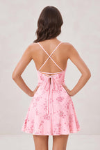 Orianne Pink detail 1 homecoming dress