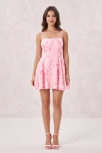 Orianne Pink detail 2 homecoming dress