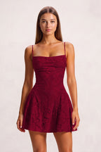 Fiorella Pink detail 4 homecoming dress