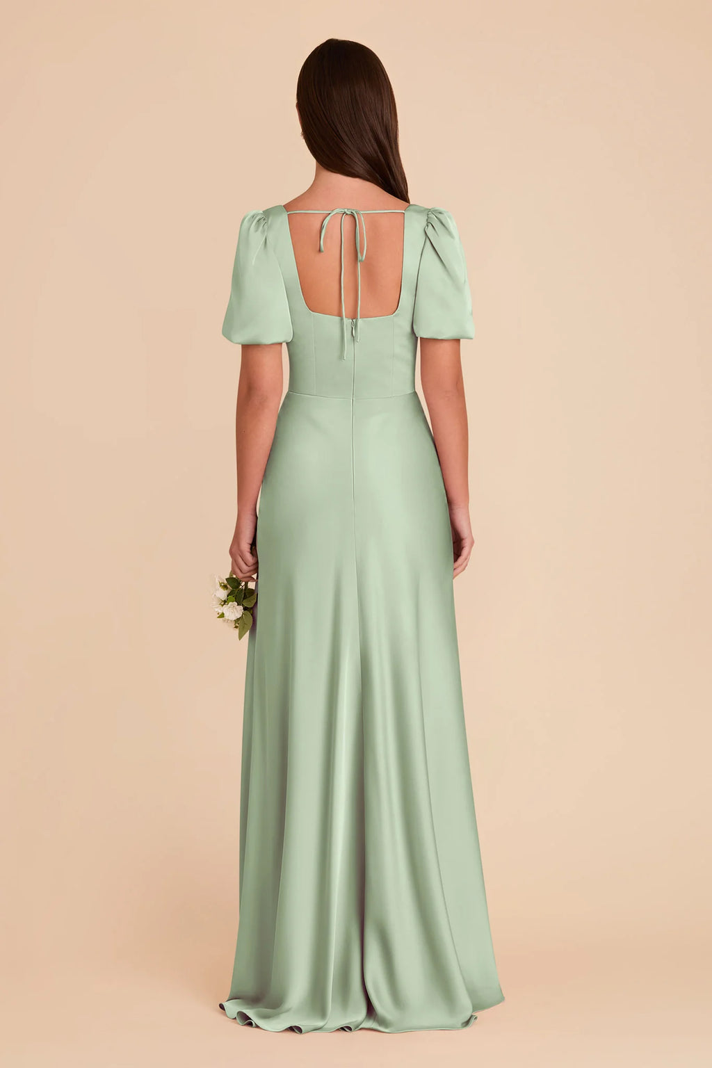 Selene Pistachio alternate view 5 bridesmaid dress