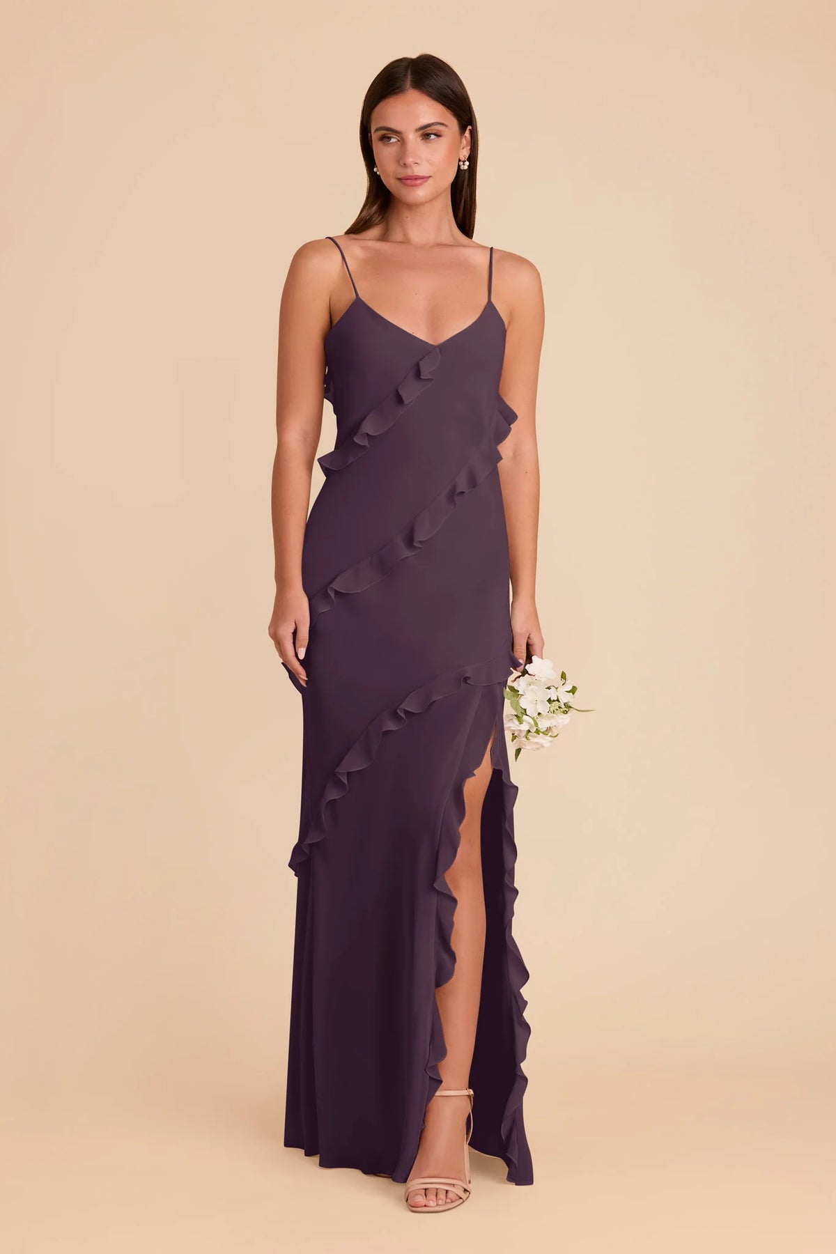 Vivienne Plum alternate view 2 bridesmaid dress