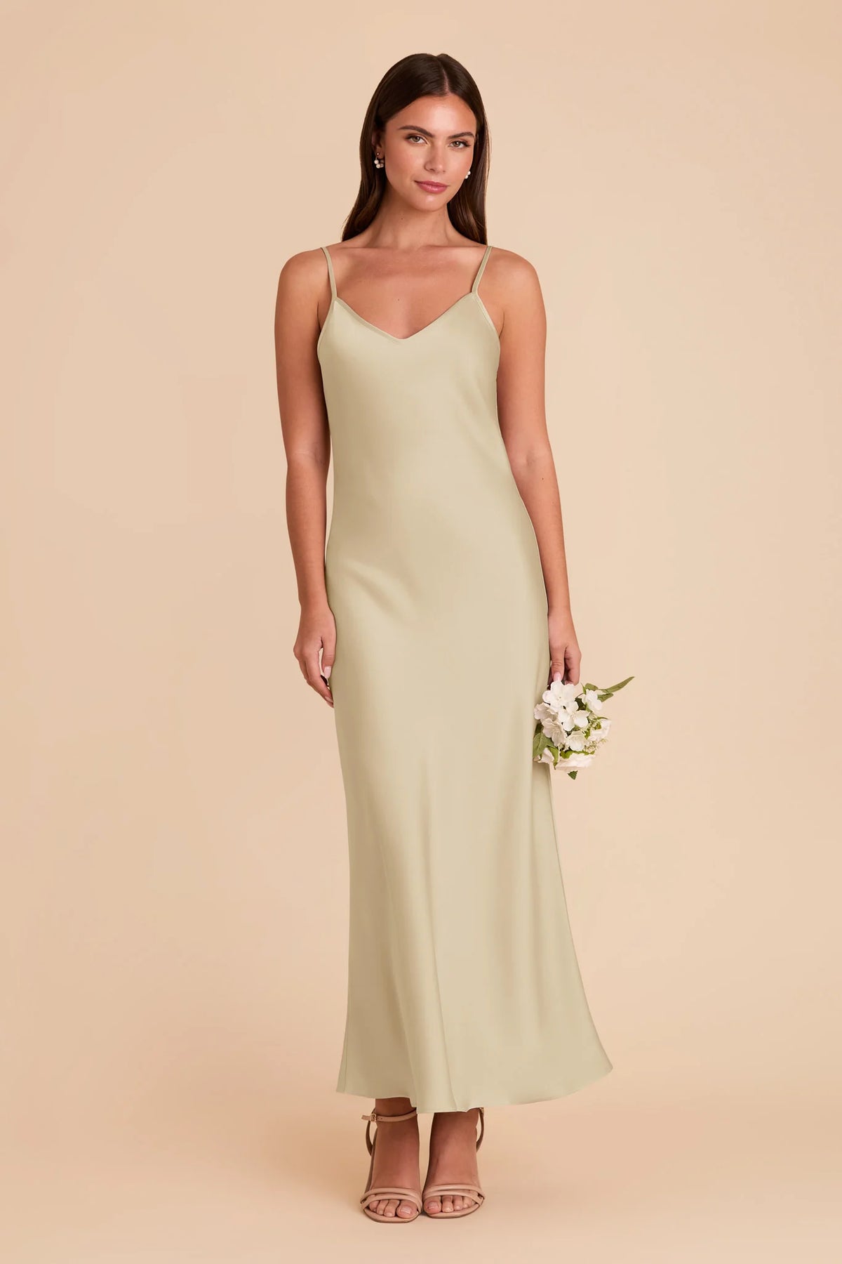 Amara Prosecco front view bridesmaid dress