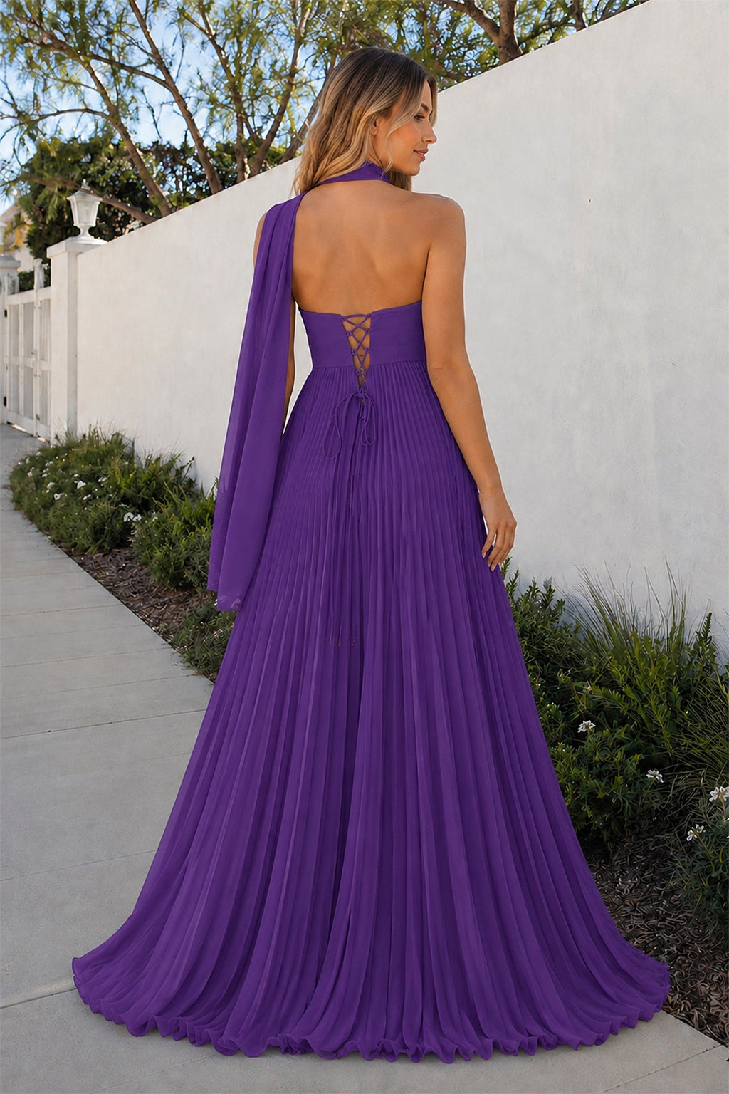 A Line Light Pink Sweetheart Chiffon Long Formal Prom Gown