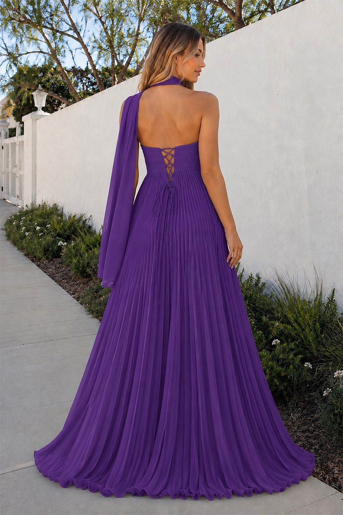 A Line Light Pink Sweetheart Chiffon Long Formal Prom Gown