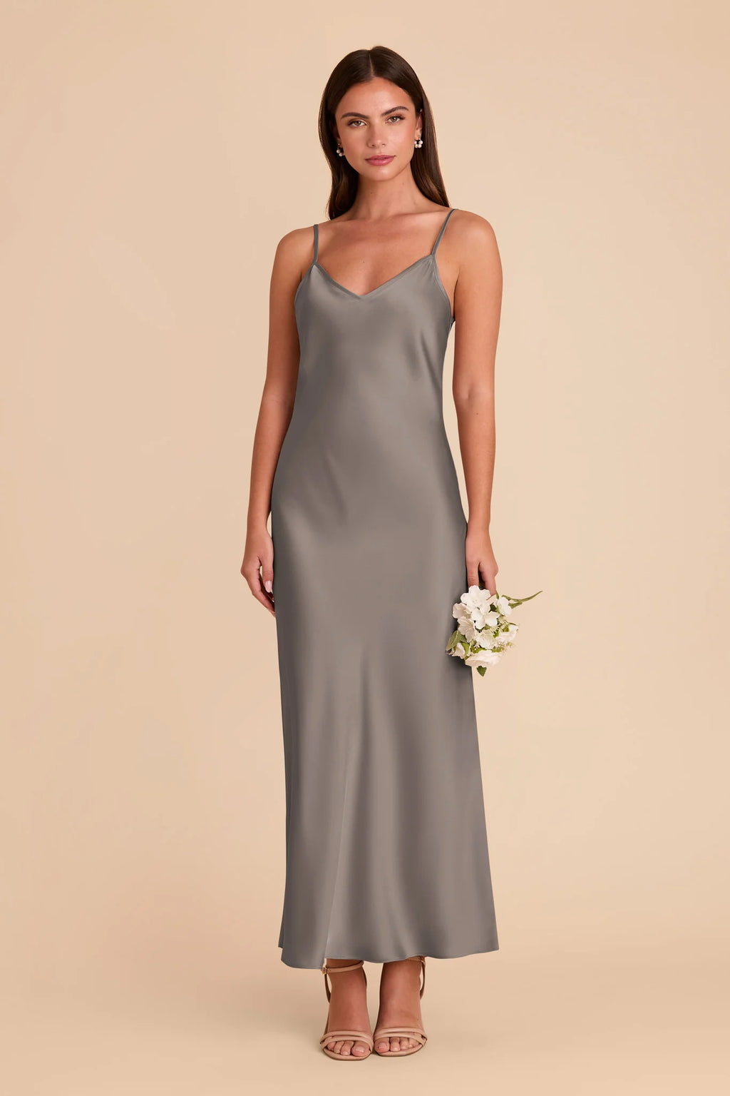 Amara Quartz alternate view 2 bridesmaid dress