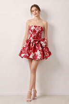 Talvera Red detail 2 homecoming dress