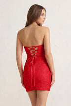 Orange Sheath Sweetheart Sequined Cut Out Short Homecoming & Cocktail Dresses