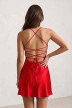 Avenna Red detail 1 homecoming dress