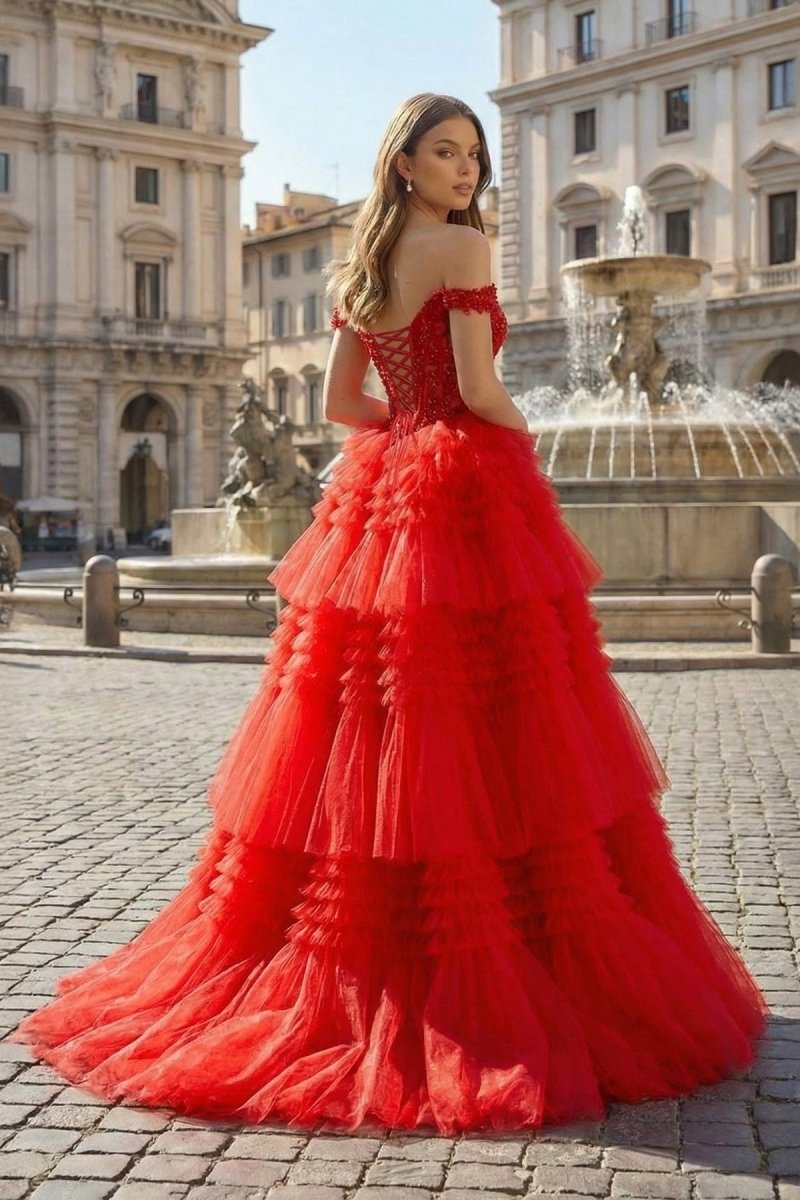 Aurelia Wren detail image 2 prom dress