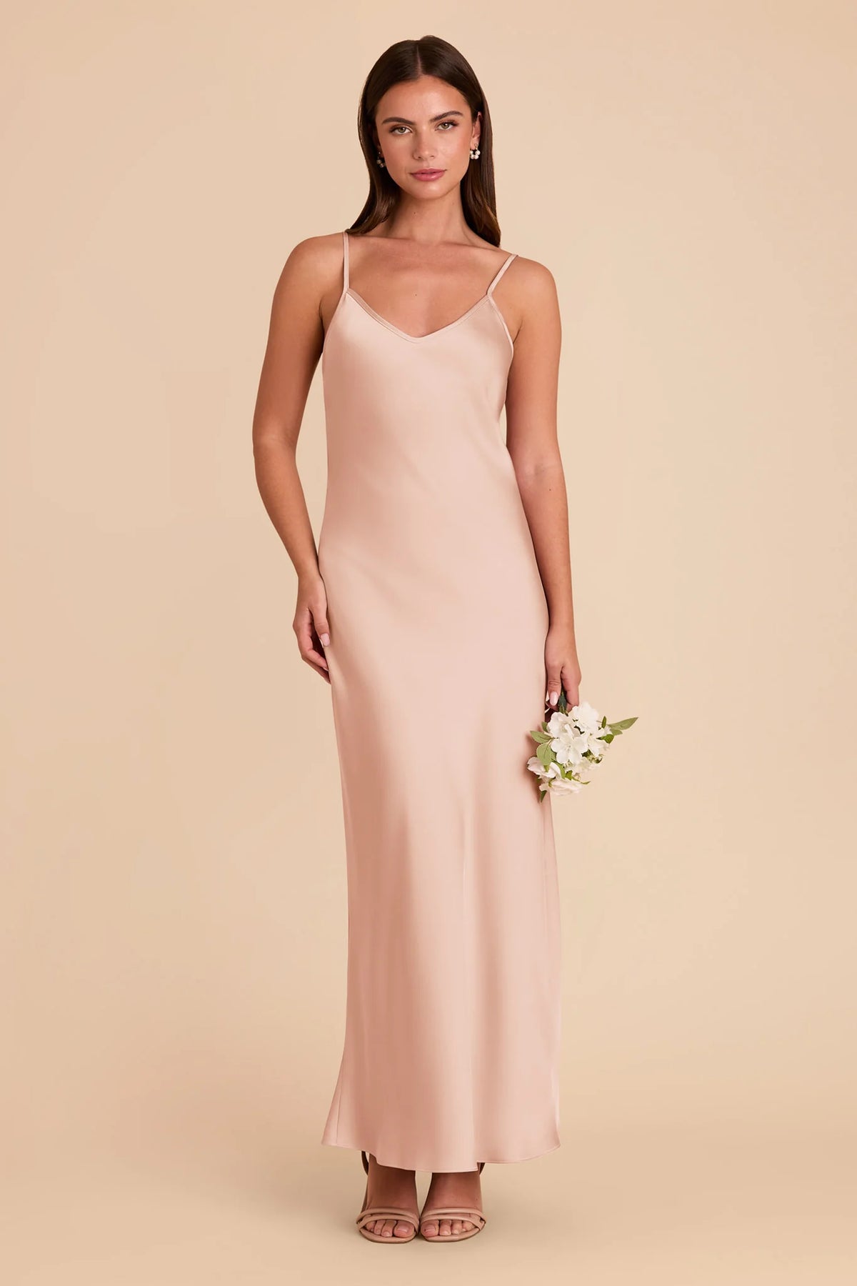 Amara Rose Gold alternate view 2 bridesmaid dress