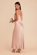 Amara Rose Gold alternate view 3 bridesmaid dress