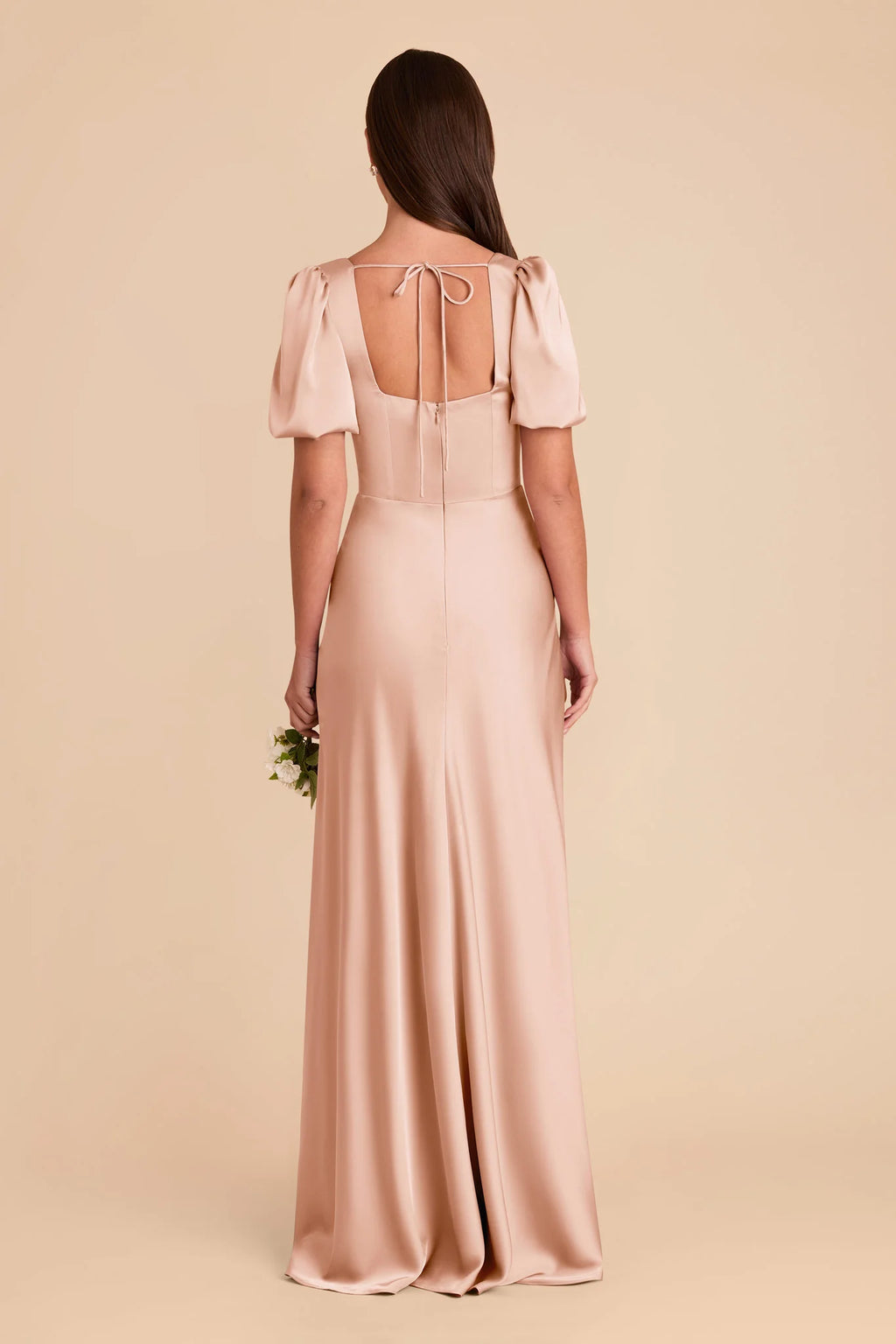 Selene Rose Gold alternate view 4 bridesmaid dress