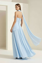 Florienne sky blue detail 1 prom dress