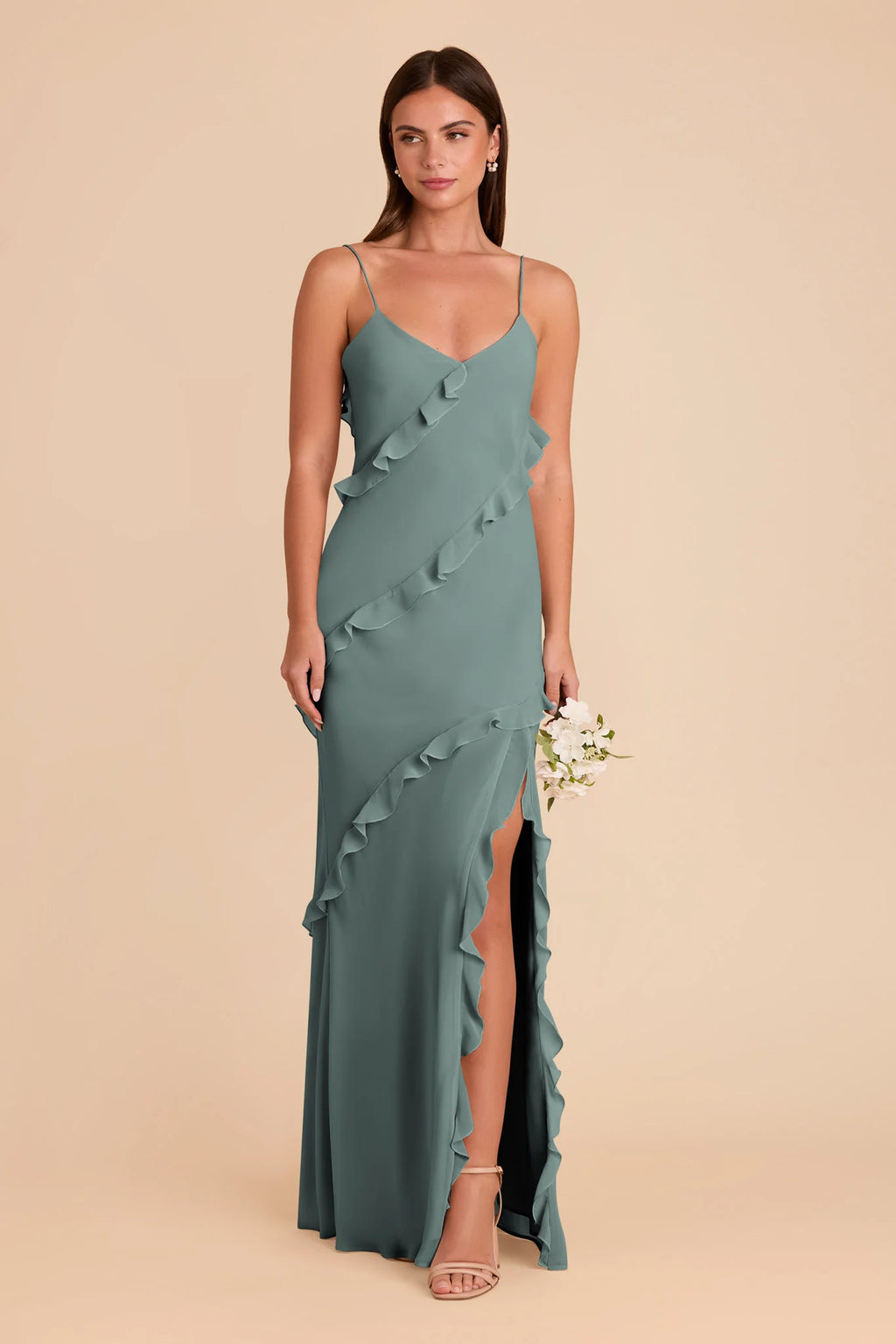Vivienne Sea Glass alternate view 2 bridesmaid dress